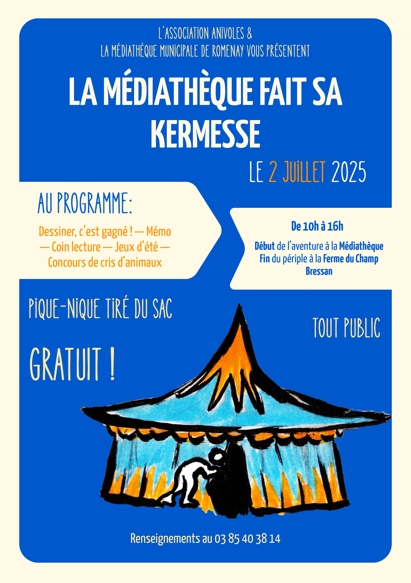 La Mediatheque fait sa kermesse 2025